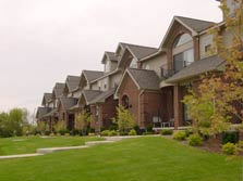 patios & decks overlook landscaped areas