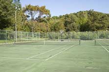 tennis courts