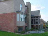 screened-in porch & patios