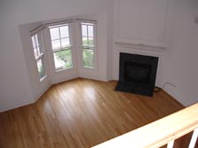 Living room from loft