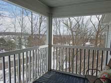 screened-in porch