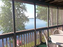 gorgeous screened-in porch views