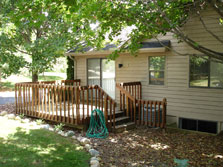 view from front walkway