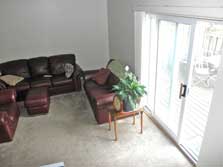 spacious living room
