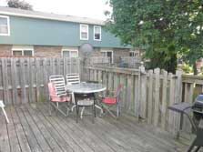 large private deck