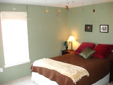 spacious master bedroom