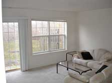 family room with walkout to patio