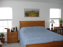 spacious master bedroom