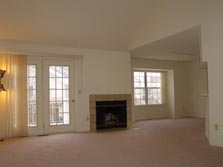 living room/dining room