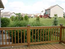 deck to commons area
