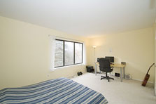 master bedroom backs to woods