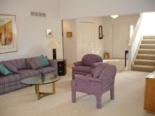 living room to foyer
