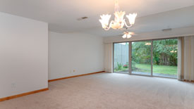 dining area to living room