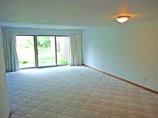 spacious light-filled living room