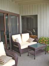 large private deck