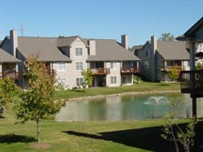 central pond & fountain