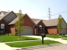 impressive brick/vinyl exteriors