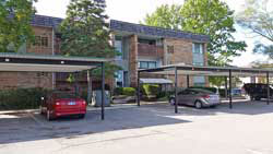 3 story buildings & carports