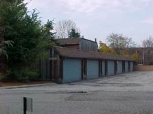 2 car garages close to each building